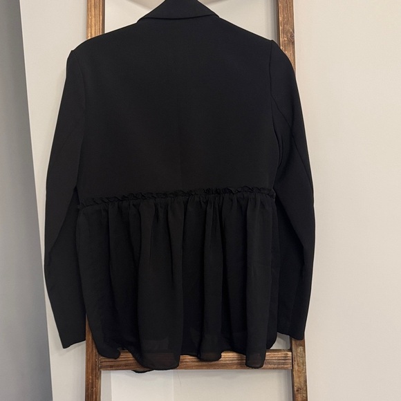 Simply Vera Vera Wang Classic Black Jacket - Picture 2 of 3